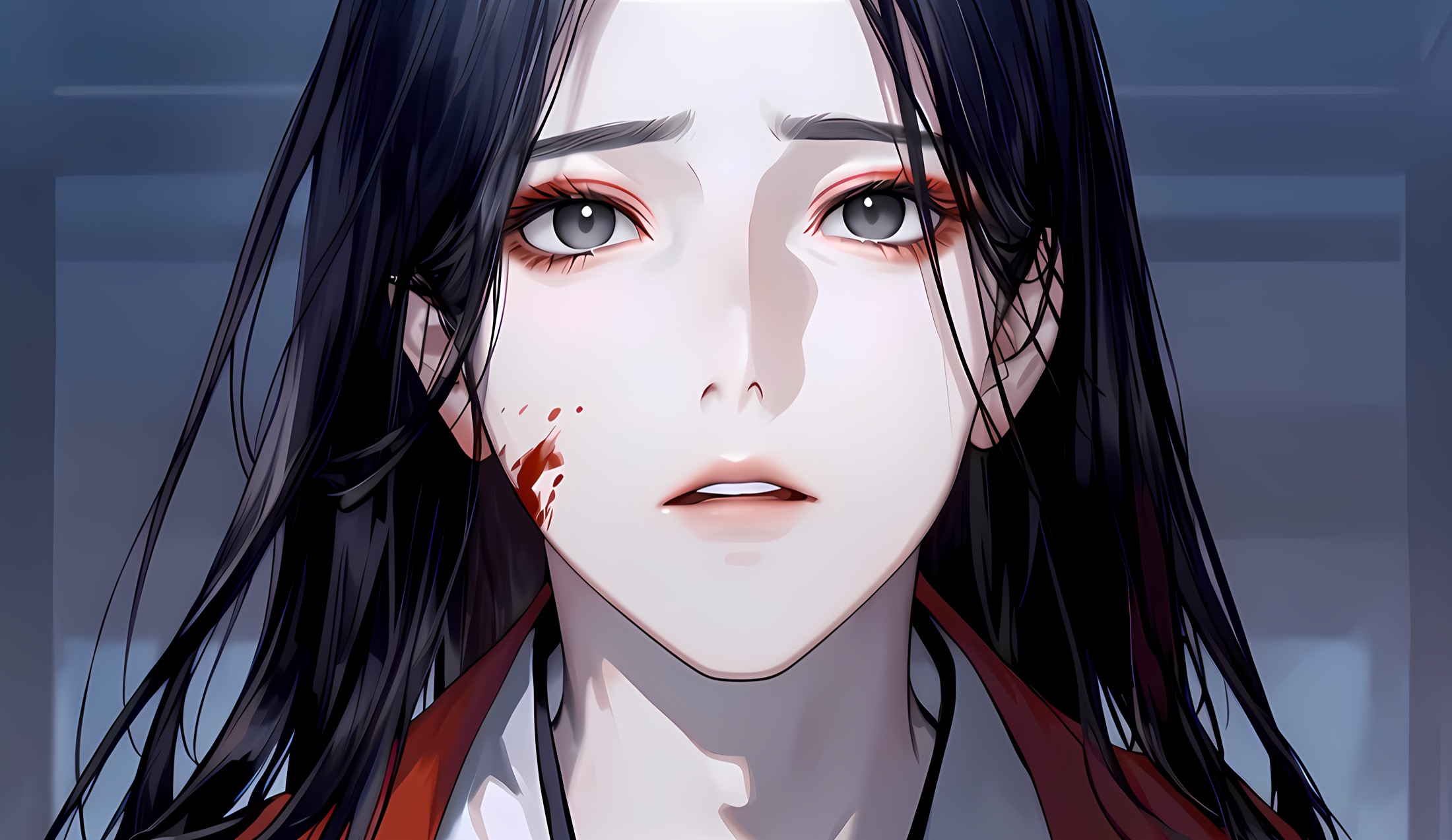 鏡離 character from The Scribe and the Swordsman