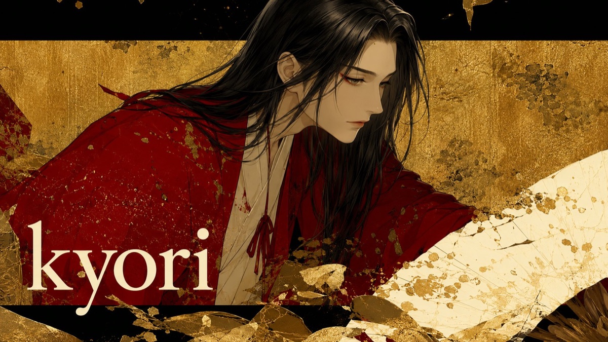 鏡離 character voice card from The Scribe and the Swordsman